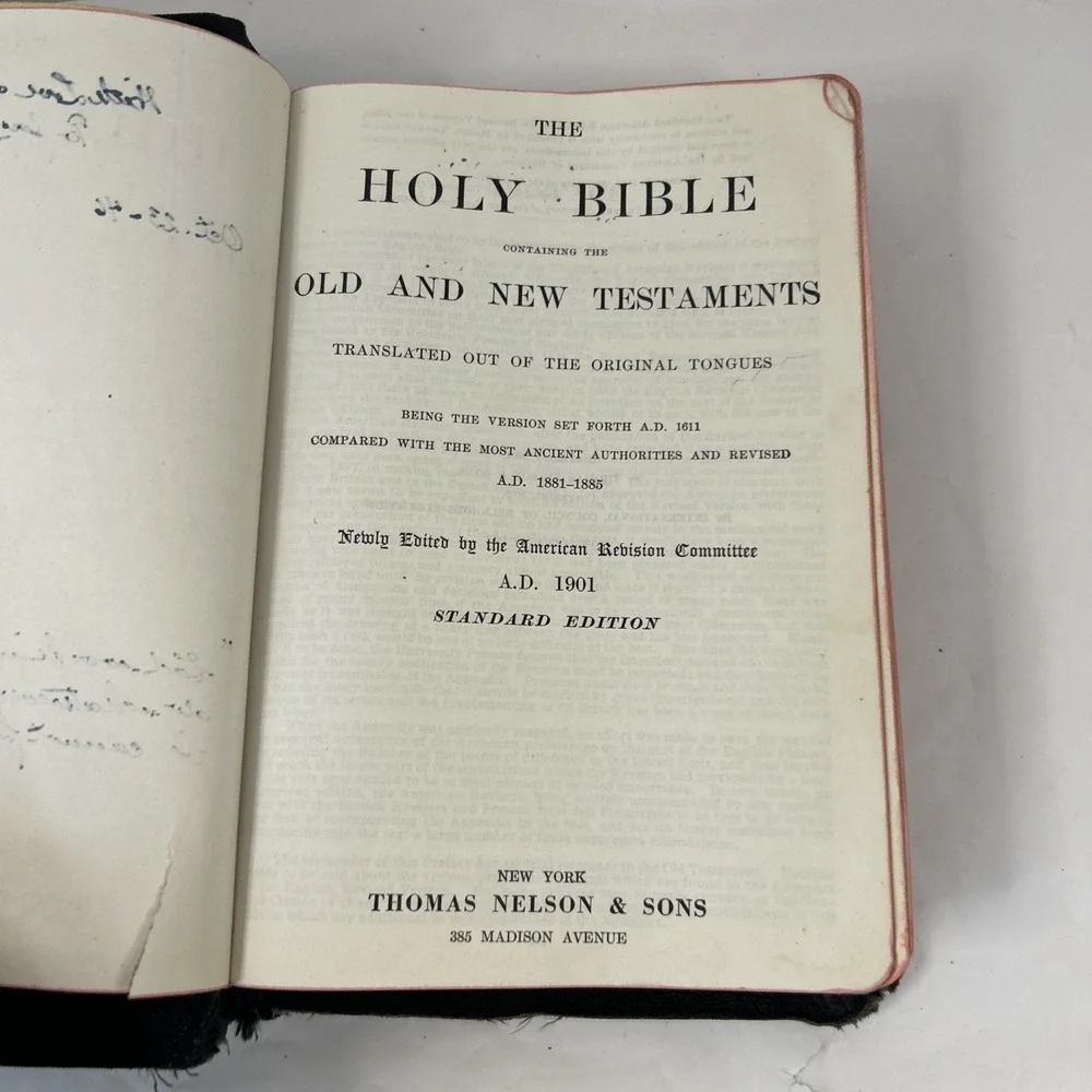 Thomas Nelson Holy Bible American Standard Teacher's‎ Edition 1901-1929 Read